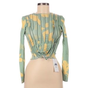 Lettuce Yellow Sage Long Sleeve Top - All Sizes Available - ‼️ Order by May 30th